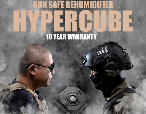 HYPERCUBE! Gun safe moisture terminator